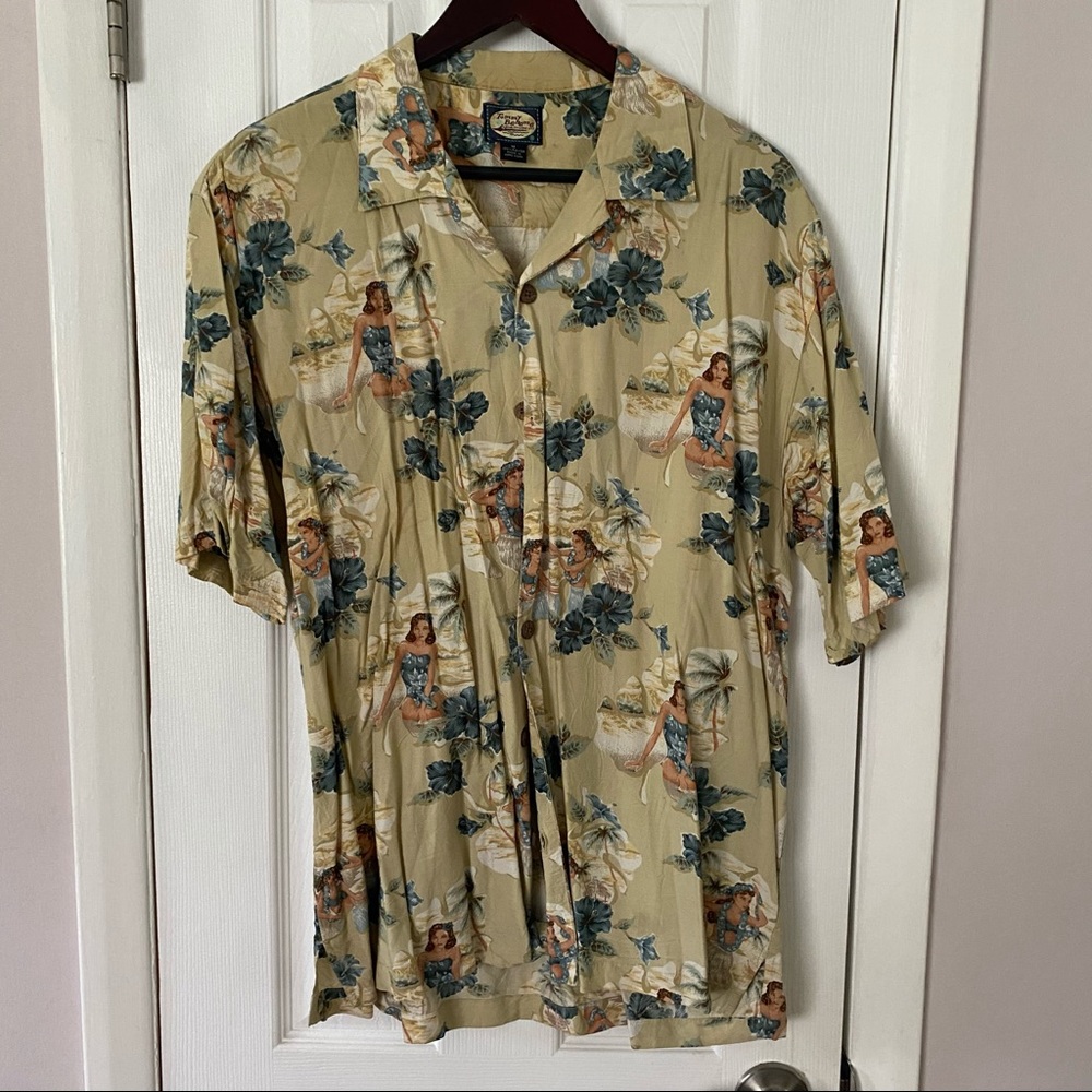 Tommy Bahama Hawaiian Shirt-M